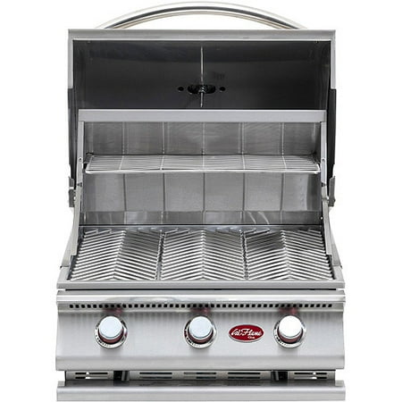 Gourmet Series 3-Burner Built-In Stainless Steel Gas Grill