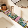 thumbnail image 2 of Yayeee Faucet Mat for Kitchen Sink 30" Diatomite Long Splash Guard Pad, Yellow Window, 2 Pack, 2 of 7