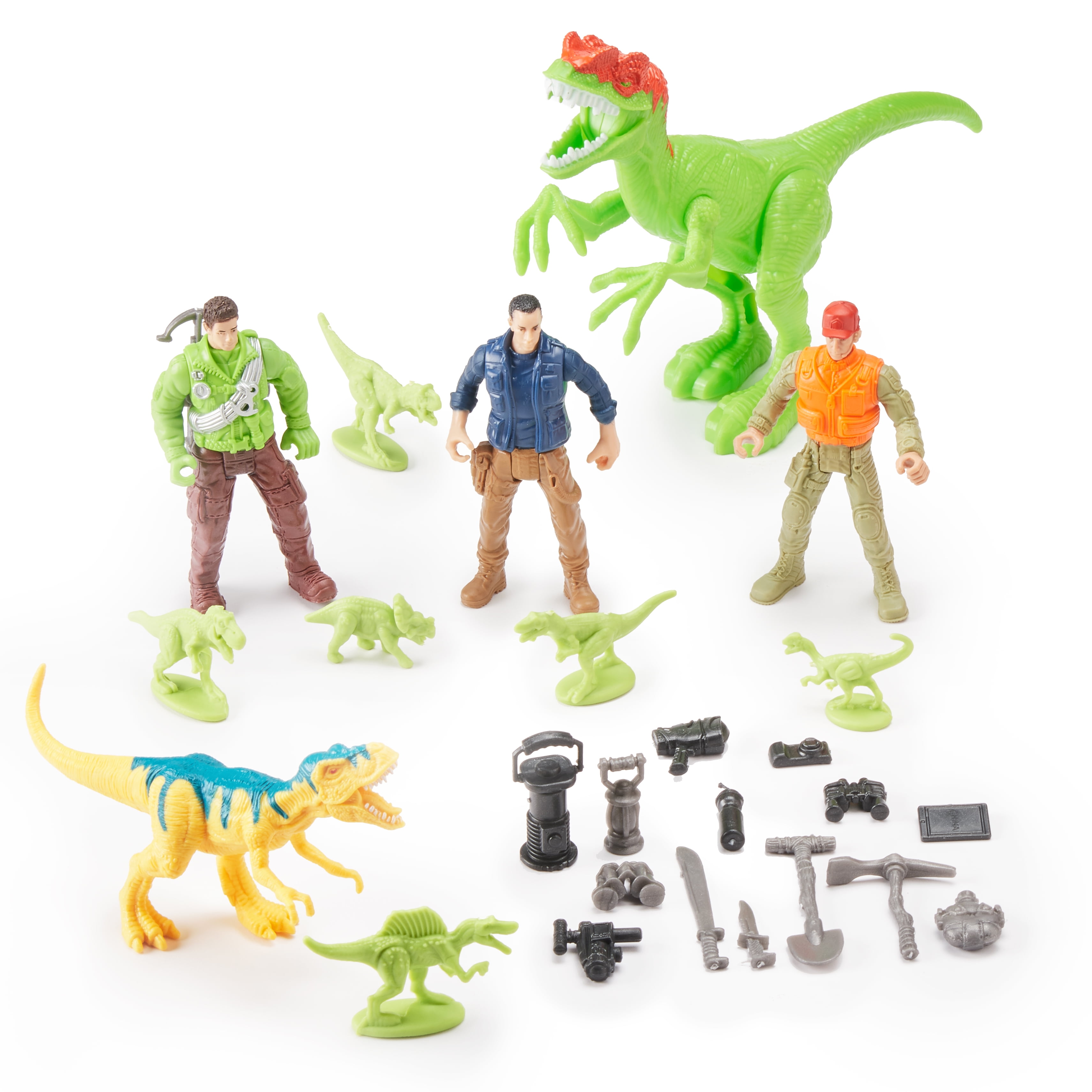 kid connection dinosaur attack playset