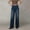 Dark Blue plus size wide leg jeans a1, variant on Cagogo Women Plus Size Wide Leg High Waisted Flowy Jeans with Pockets Denim Casual Streetwear Long Pants Party Trousers, Light Blue 2XL