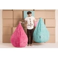 thumbnail image 2 of Gouchee Home Fluffy Collection Contemporary Oversized Faux Fur Bean Bag Chair, Multiple Colors, 2 of 6