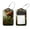 multicolored 3, variant on 2 Pcs Animal Sloth Rainforest Luggage Tag for Suitcases, Leather Baggage Tags Identifiers for Travel, Stainless Steel Loop Name ID Label for Women Bag Backpack
