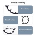 thumbnail image 3 of Phenofice 1Pcs Kitchen Burner Stand Heat Control Iron Gas Stove Pan Support for Hotels, 3 of 7