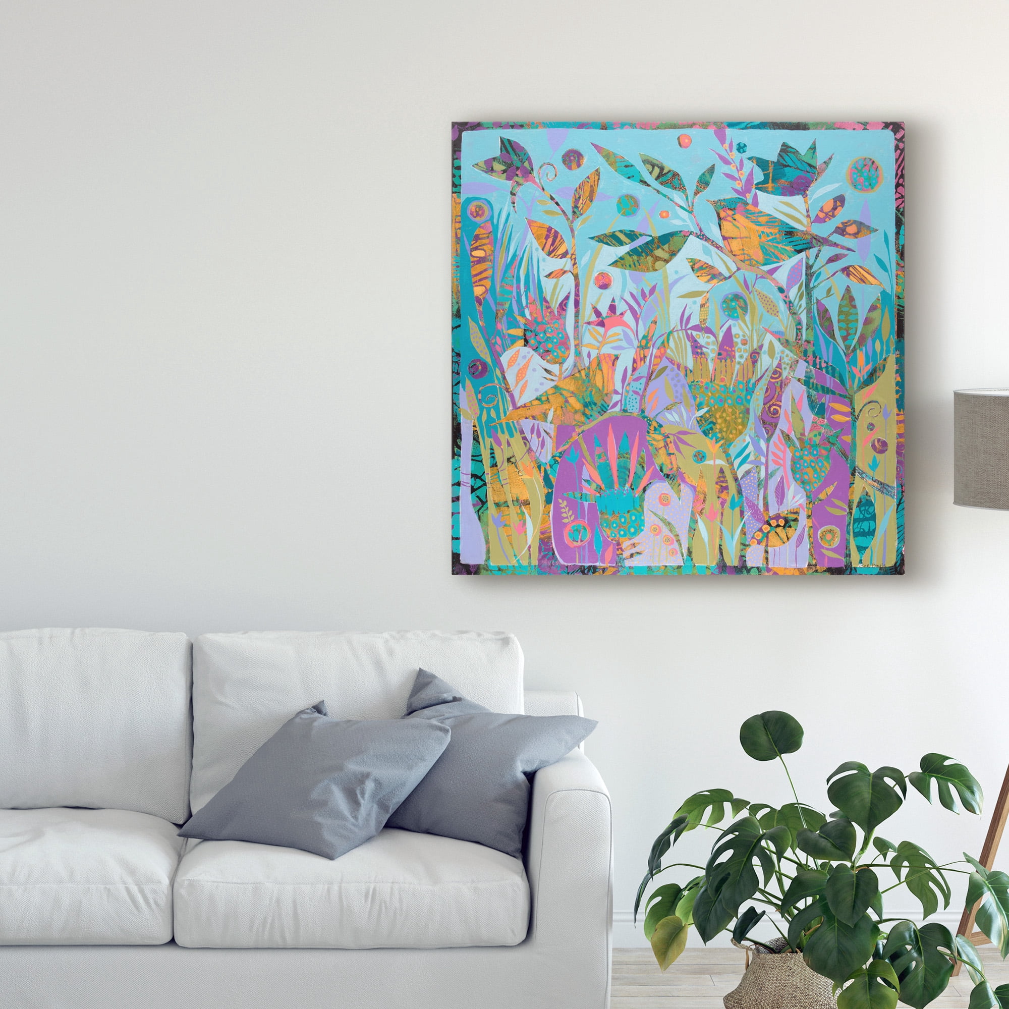 Trademark Fine Art 'Sing Your Song' Canvas Art by Sue Davis