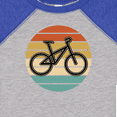 thumbnail image 4 of Inktastic Bicycle Vintage Cyclist Sunset Boys or Girls Baby Bodysuit, 4 of 5