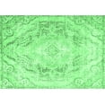 thumbnail image 1 of Ahgly Company Indoor Rectangle Persian Emerald Green Traditional Area Rugs, 6' x 9', 1 of 4