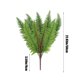 thumbnail image 3 of Césped artificial de plástico verde para exteriores, planta de hojas persas de 58 cm, resistente a la intemperie y a los rayos UV, follaje decorativo para el hogar, jardín, oficina, jardinera, flor, 3 of 5