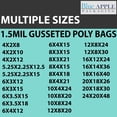 thumbnail image 3 of 1.5 Mil Expandable Gusseted Polypropylene Bags LDPE - 10"X8"X24" & (1000 Bags), 3 of 7