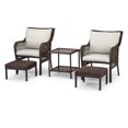 thumbnail image 4 of Hometrends Tuscany II 5 Piece Wicker Chat Set, 4 of 7