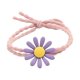 thumbnail image 1 of Lazos elásticos para el cabello con margaritas, 5 unidades de lazos para el cabello, pequeñas bandas de goma suaves con flores, anillo de cuerda para el cabello con flores, ultra sensibles, 1 of 2