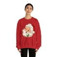 thumbnail image 3 of Retro Santa sweatshirt, Cute Christmas Santa sweater, 3 of 7