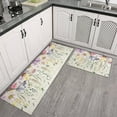 thumbnail image 3 of Travelydsg Kitchen Mats for Floor Sets Of 2, Washable Anti Fatigue Mat for Cushioned, Waterproof Kitchen Rugs, Kitchen Mat for Home Kitchen Decor or Office 17"x30"+17"x47", 3 of 7