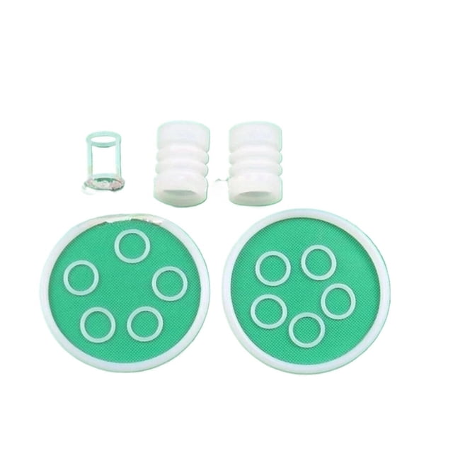 Silicone Sealing Rings Mixed Pack Ice Cream Maker Parts H Shaped O-rings, Compatible For Oceanpower Soft Machines Replacement 15 PCS