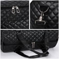 thumbnail image 5 of Gym Bag for Women Pu Sports Duffel Bag Workout Bag Overnight Weekender Duffle Bags with Shoes Compartment & Wet Pocket, 5 of 7