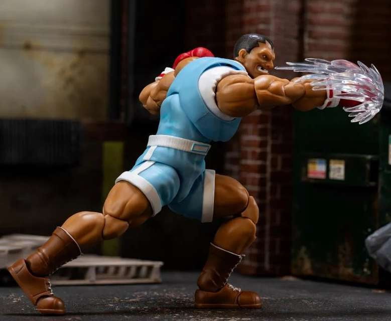 Street Fighter II Balrog Action Figure – 1:12 Deluxe Scale by Jada Toys – 6" Tall, Fully Articulated, Collector Packaging