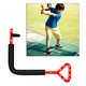 thumbnail image 4 of Ayuda para entrenador de swing de golf Corrector de postura de swing Ayuda para entrenamiento de golf Alineación de swing rojo Cola Entrenador de swing de golf, 4 of 8