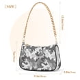 thumbnail image 3 of Camo Pattern Womens Chain Shoulder Bag Tote Handbag Clutch Hobo Purse with Zipper for Travel Casual, 3 of 7