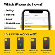 otterbox defender series pro case for apple iphone 15 plus and iphone 14 plus - black