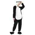 thumbnail image 3 of KAWELL Unisex Panda Parent One-Piece Pajamas Flannel Animal Pajamas Costume Halloween Christmas Cosplay, 3 of 6