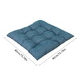 thumbnail image 4 of Memory Foam Chair Cushion | Non-Slip Universal Seat Pad for Office, Car, Dining | Polyester | Red Blue Gray | 15.75"x15.75"x2.17" | Cloud-Like Comfort | All Seasons | Durable, Easy-Clean, 4 of 7