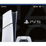 PlayStation 5 Digital Slim Edition (PS5 Digital Slim) With DualSense Controller Limited Bundle