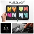 thumbnail image 4 of Vault X 4 Pocket Trading Card Zip Binder, 160 cards, Premium Exo-Tec Album Material, 20 Side-Loading Pages, Folder for Collectible Card Games, Sports, TCG (Green), 4 of 9