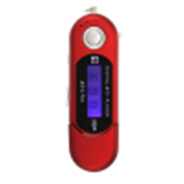 Seitruly Mini reproductor de MP3 2 en 1, compatible con tarjeta TF de 32G, unidad Flash, reproductor de música LCD multilingüe, apagado Type2 NO2