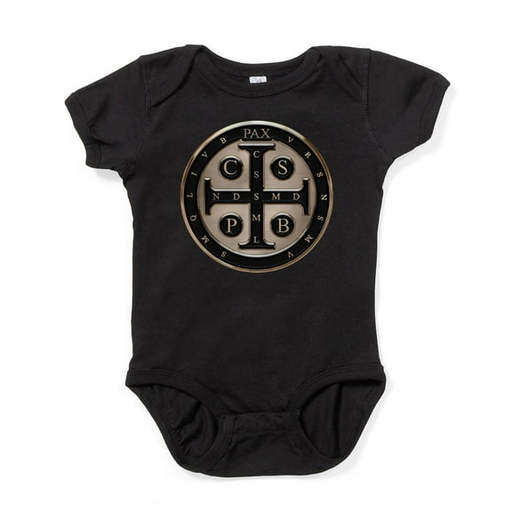 CafePress - St. Benedict Medal - Cute Infant Bodysuit Baby Romper - Size Newborn - 24 Months