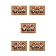 thumbnail image 1 of Maytalsory Soft And Comfortable Christmas Doormats Water Absorption For Easy To Clean Santa Claus 5Set, 1 of 6