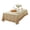 Khaki, variant on Ruanlalo Solid Color Ruffled Tablecloth Cotton Blend Rustic Tablecloth Rectangular Square Table Cover for Farmhouse Home Kitchen Dining Table Patio Decoration