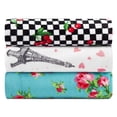 thumbnail image 4 of Manta de felpa Betsey Johnson Cherry Checker, 4 of 6