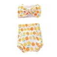 thumbnail image 1 of Conjunto De Pantalones Cortos Y Diadema Para Bebé, Ropa Transpirable De Nailon Y Poliéster Para Bebé, Ropa Cómoda De Verano Para Bebé, Ropa Suave Para Niños Pequeños, 4 Piezas Scienceny BA000709-03, 1 of 7
