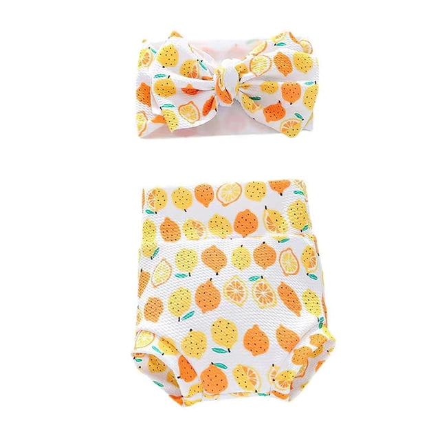 Conjunto De Pantalones Cortos Y Diadema Para Bebé, Ropa Transpirable De Nailon Y Poliéster Para Bebé, Ropa Cómoda De Verano Para Bebé, Ropa Suave Para Niños Pequeños, 4 Piezas Scienceny BA000709-03