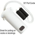 thumbnail image 5 of Rehabilitation Advantage Economy Hip or Knee Replacement 4 Piece Recovery Kit Set with 32-Inch Reacher Grabber & Sock Aid, 5 of 7