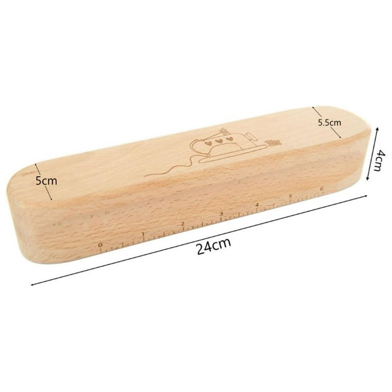 Wooden Clapper Handheld Large Clapper for Sewing Embroidery Ironing