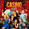 thumbnail image 3 of Casino Party Backdrop - 71" x 43" Casino Theme Background/Casino Theme Party Backdrop for Casino Party Decorations & Las Vegas Party Decorations, 3 of 7