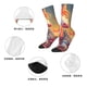 thumbnail image 5 of Balery Meditating Cute Horse Calcetas Largas con Estampado para Hombre y Mujer – Suaves y Transpirables, Talla Única (US 5-11), 5 of 6