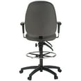thumbnail image 3 of Harwick Extra Tall Ergonomic Drafting Chair - Gray Fabric, 3 of 3