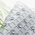 thumbnail image 6 of Xoxingysm Tpe Bathtub Bathroom Anti-Slip Mat White A,Square Shower Mat Extra Large Non Slip Mat for Elderly & Kids Bathroom Drain Holes Strong Suction Cups, 6 of 7