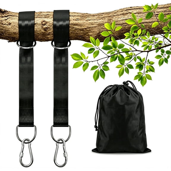 Tree Swing Straps, Hammock Tree Straps for Tree Branch Swing Hangers