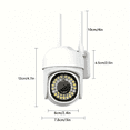 thumbnail image 2 of MesaSe Teruhal Outdoor WiFi Security Device with Auto-Tracking  1080p HD  Day & Night Full Color  AI Motion Detection  Two-Way Audio  USB Powered, 2 of 6