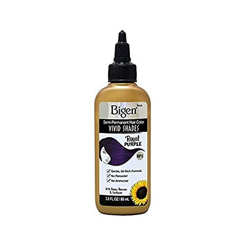 Bigen Vivid Shades Semi-permanent Hair Color, Royal Purple