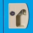 thumbnail image 5 of Costway 48'' Kid Locker Safe Storage Children Single Tier Metal Lockers Lock And Key Blue, 5 of 6