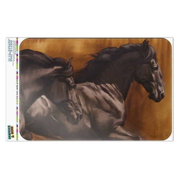 Black Horse Racing Home Business Office Sign