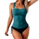 thumbnail image 5 of Trajes de baño para mujer Traje de baño de cintura alta conservador ajustado con fruncido Conjunto dividido Trajes de baño para mujer Trajes de baño para mujer Traje de baño para mujer Trajes de baño, 5 of 9