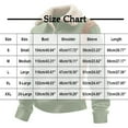 thumbnail image 6 of ZUKMRJPC Women's Quarter Zipper Sweatshirt Long Sleeved Patchwork Suede Lapel Pullover Pocket Fall Fashion Warm Fleece Lined Tops, 6 of 6