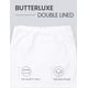 thumbnail image 3 of Top Corto Sin Tirantes Doble Capa Butterluxe CRZ YOGA Blanco XXS, 3 of 6