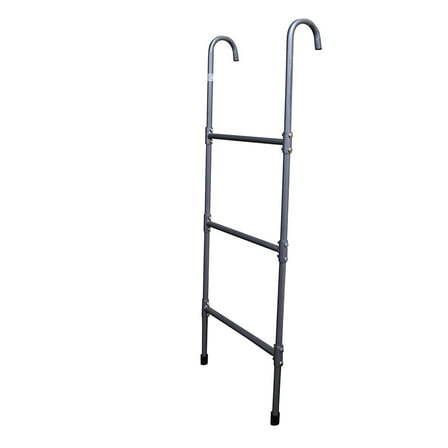 Skywalker Trampolines 3-Rung Ladder (47.24" Height) - 17" Wide Step for 10ft & Larger Trampolines, Powder-Coated Steel