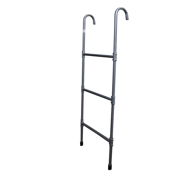 Skywalker Trampolines 3-Rung Ladder (47.24" Height) - 17" Wide Step for 10ft & Larger Trampolines, Powder-Coated Steel