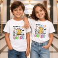 thumbnail image 2 of Godmerch Second Grade Shirt for Kids Cute Pencil Number 2 Back to School Graphic T Shirt, 2 of 6